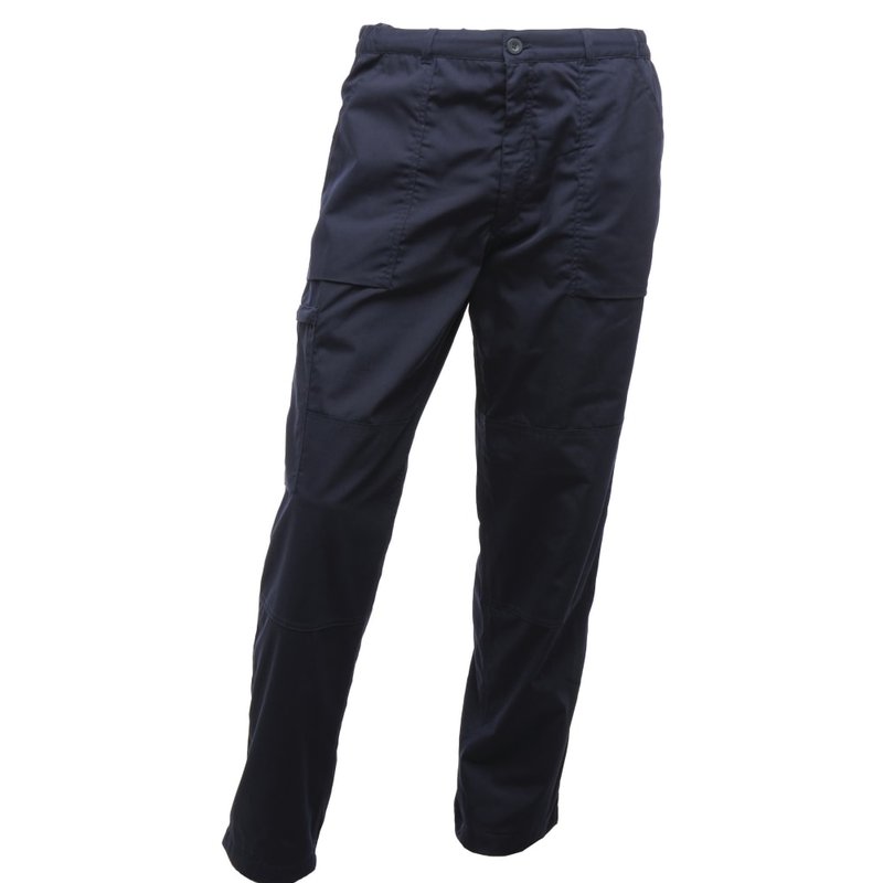 Shop Regatta Mens Sports New Lined Action Pants In Blue