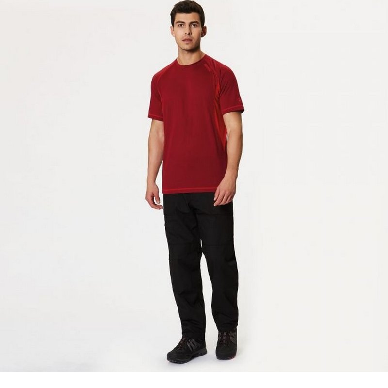 Regatta Mens Sports New Lined Action Trousers In Black