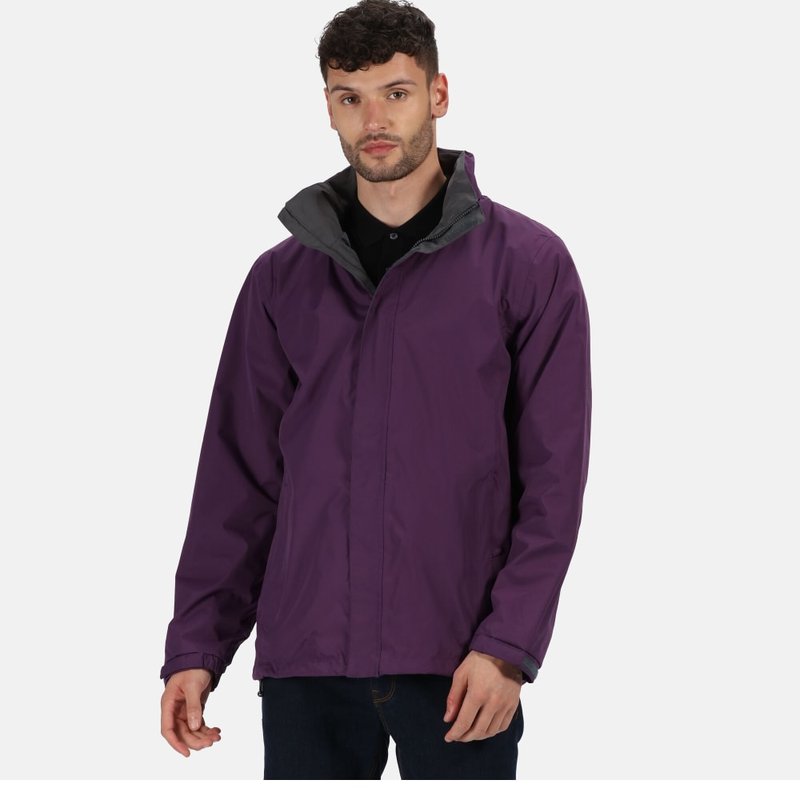 Regatta Mens Standout Ardmore Jacket (waterproof & Windproof) In Purple