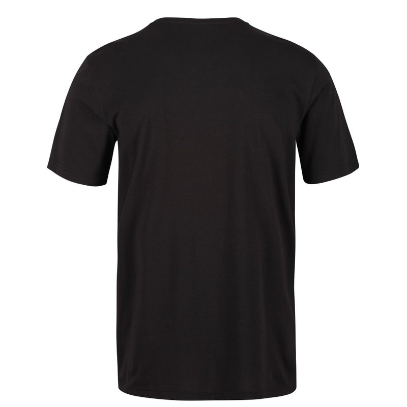 Shop Regatta Mens Tait Lightweight Active T-shirt In Black