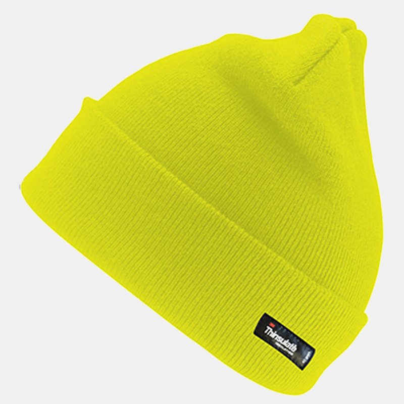 Regatta Mens Thinsulate Thermal Winter Hat In Yellow