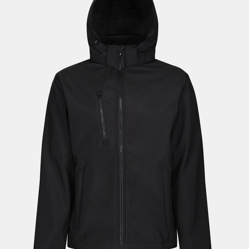 Regatta Mens Venturer 3 Layer Membrane Soft Shell Jacket In Black