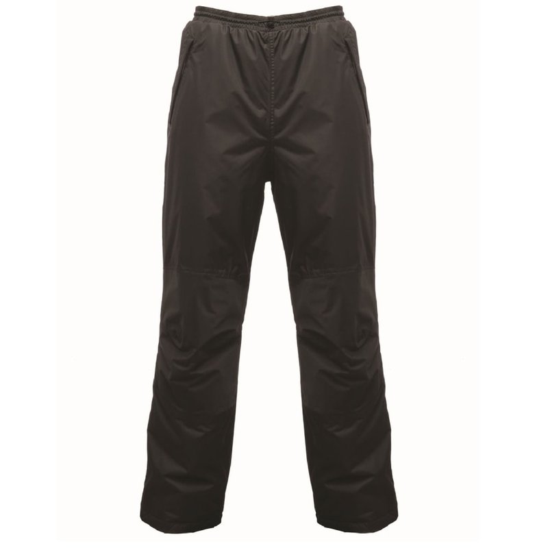 Regatta Mens Waterproof Breathable Linton Trousers In Black