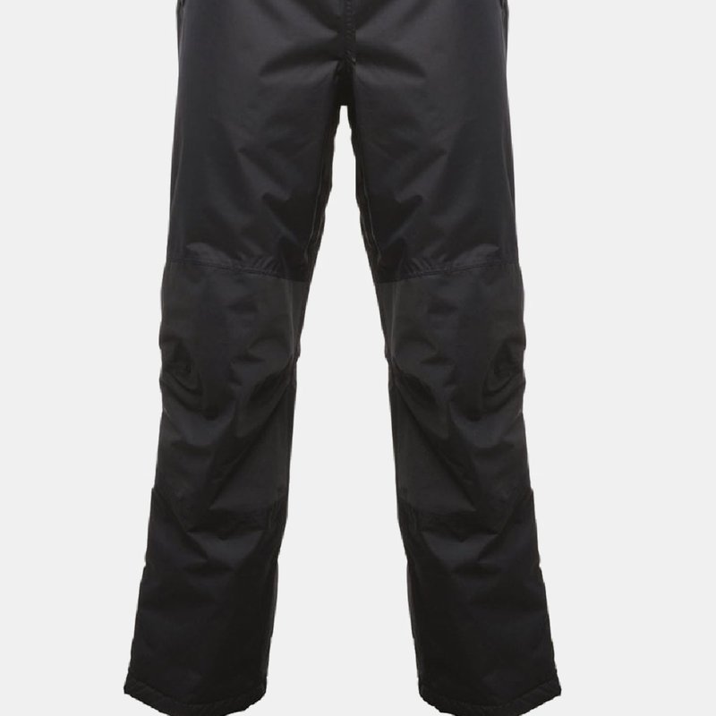 Regatta Mens Waterproof Breathable Linton Trousers In Blue