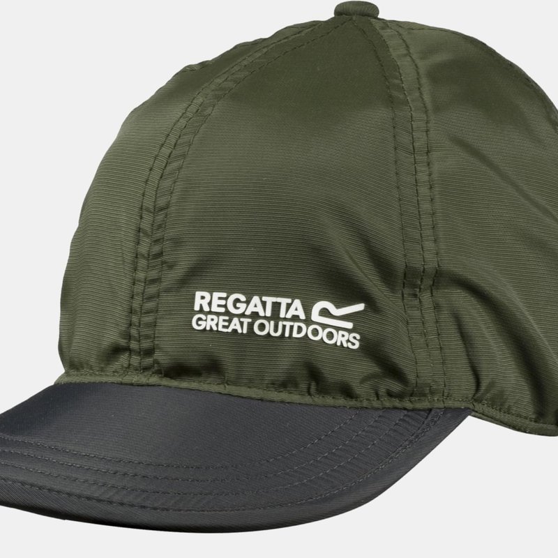 Regatta Great Outdoors Unisex Pack It Packaway Peak Cap In Green