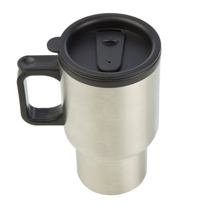 Regatta Great Outdoors Stainless Steel Commuter Mug (silver) (one Size) In Grey