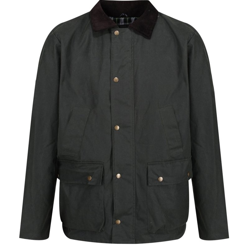 Regatta Mens Banbury Wax Jacket (dark Khaki) In Green | ModeSens