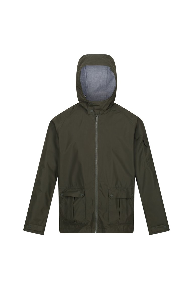 Regatta Mens Bergen Waterproof Jacket - Dark Khaki
