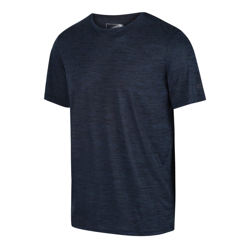 Shop Regatta Mens Fingal Edition Marl T-shirt In Blue