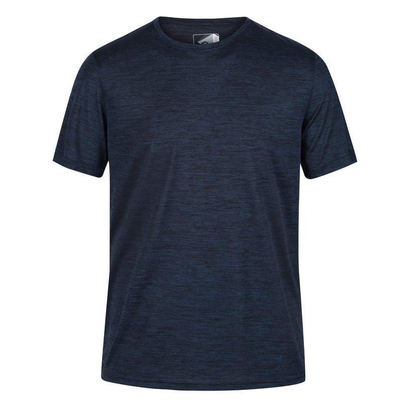 Regatta Mens Fingal Edition Marl T-shirt In Blue