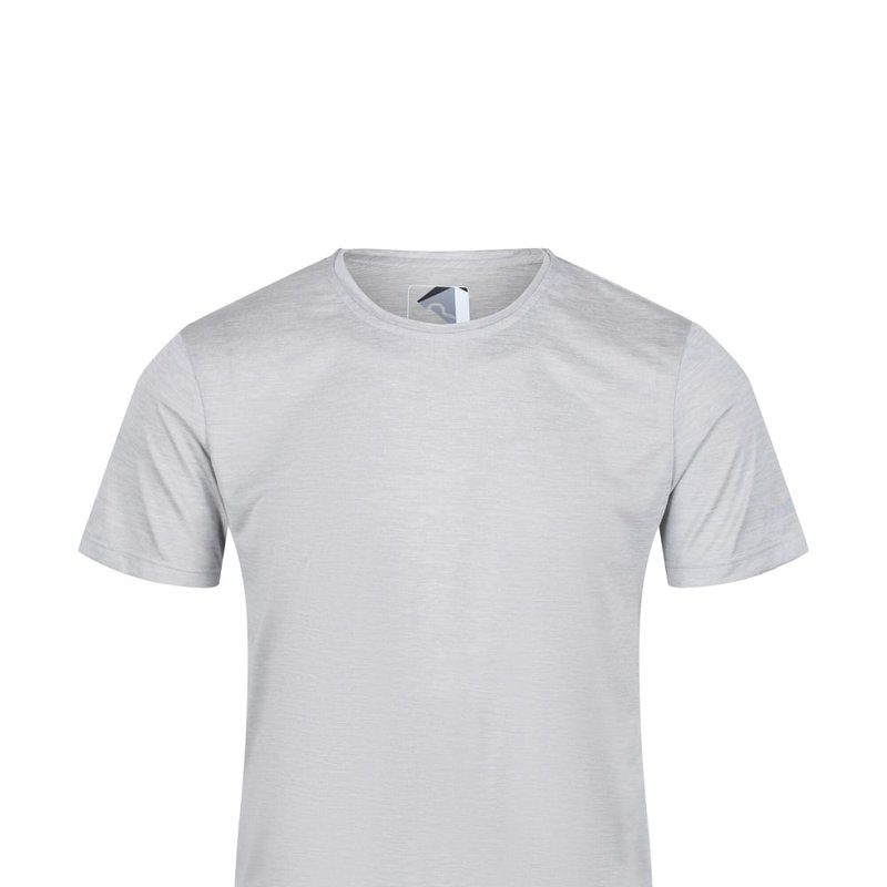 Regatta Mens Fingal Edition Marl T-shirt In Grey