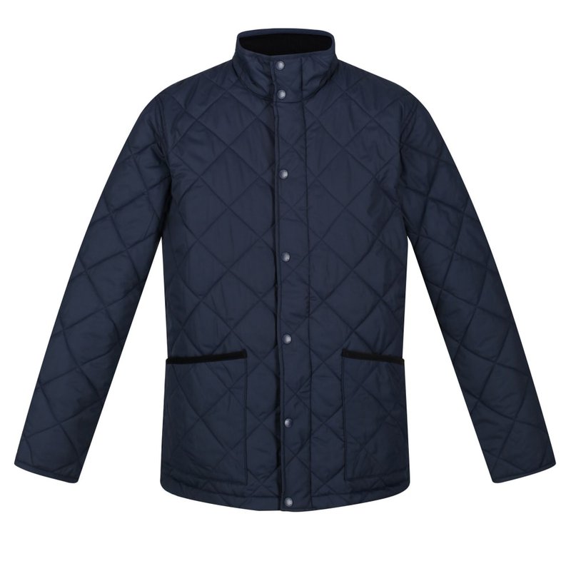 Regatta Mens Londyn Quilted Insulated Jacket In Blue