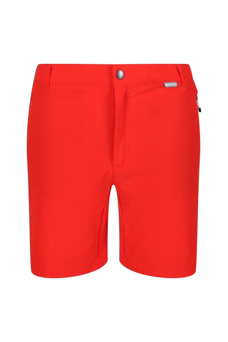 Regatta Mens Mountain II Shorts - Fiery Red