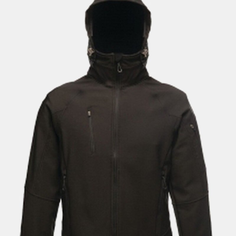 Regatta Mens Powergrid 3 Layer Jacket (black/black)