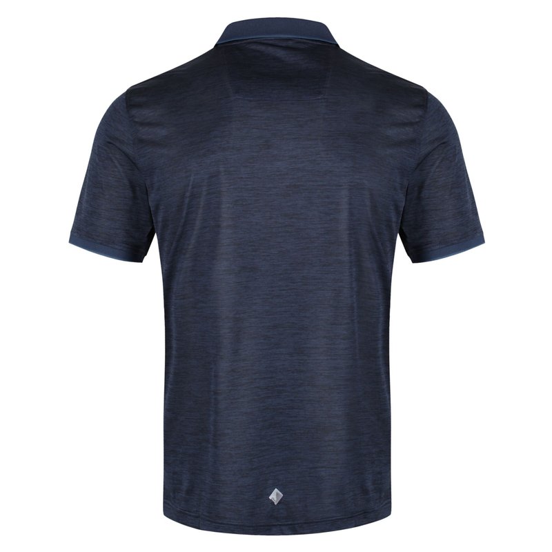 Shop Regatta Mens Remex Ii Polo Shirt In Blue
