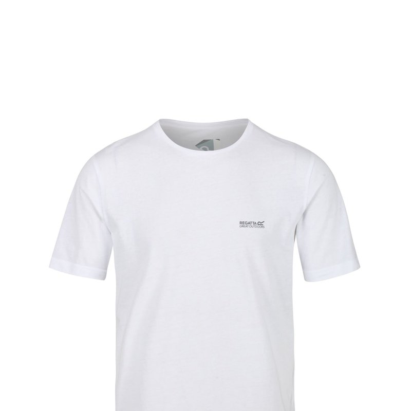 Regatta Mens Tait Lightweight Active T-shirt (white)