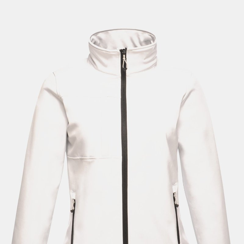 Regatta Professional Womens/ladies Octagon Ii Waterproof Softshell Jacket In White