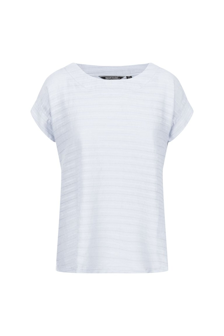 Regatta Womens/Ladies Adine Stripe T-Shirt - White