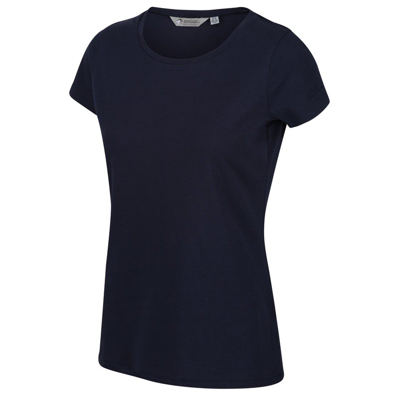 Regatta Womens/ladies Carlie T-shirt (navy) In Blue