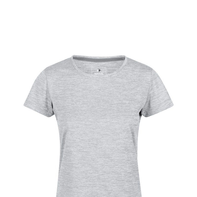 Regatta Womens/ladies Fingal Edition T-shirt In Cyberspace Grey