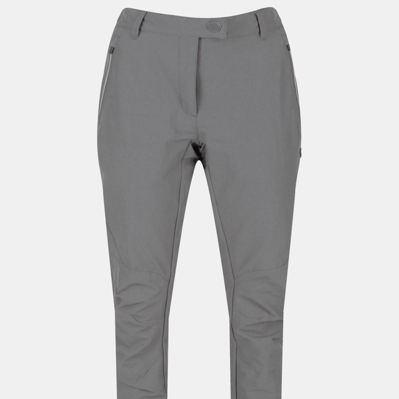 Regatta Womens/ladies Highton Walking Pants In Grey