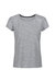 Regatta Womens/Ladies Limonite V T-Shirt - Cyberspace Grey