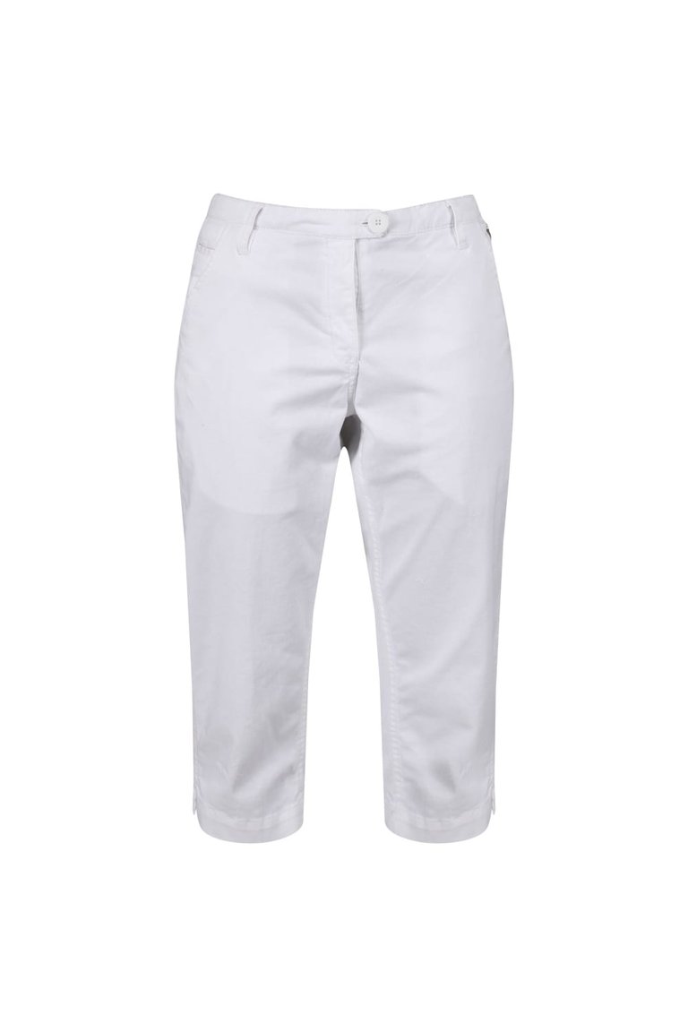Regatta Womens/Ladies Maleena II Casual Capri Pants (White) - White
