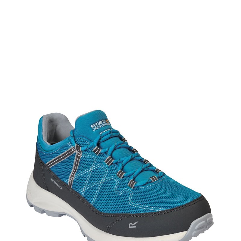 Regatta Womens/ladies Samaris Lite Walking Shoes (niagra Blue/light Steel)