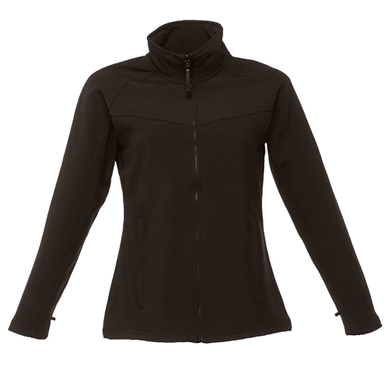 Regatta Womens/ladies Uproar Softshell Jacket (water Repellent & Wind Resistant) (all Black)