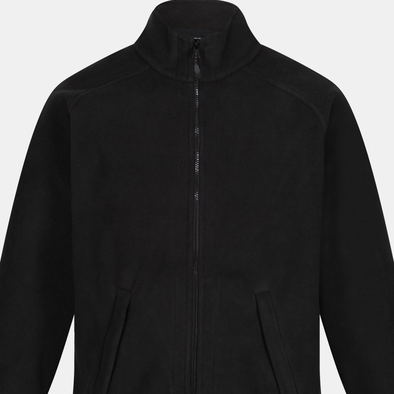 Regatta Sigma Symmetry Heavyweight Anti-pill Fleece Jacket, 380 Gsm In Black