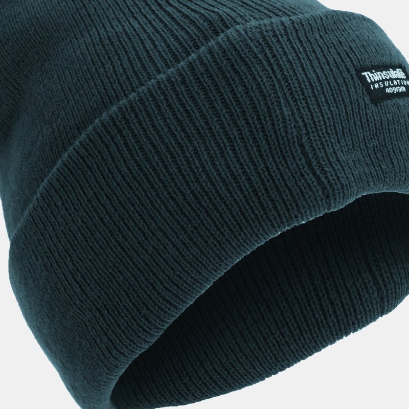 Regatta Unisex Thinsulate Lined Winter Hat In Green