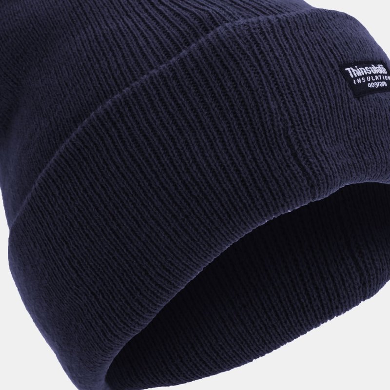 Regatta Unisex Thinsulate Lined Winter Hat In Blue