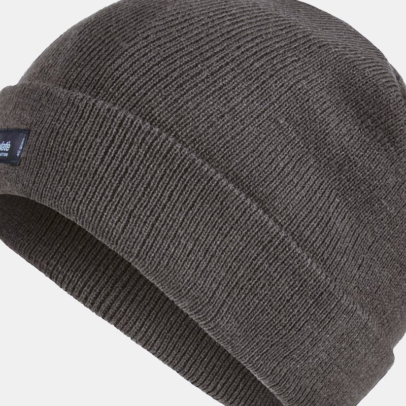 Regatta Unisex Thinsulate Lined Winter Hat In Grey