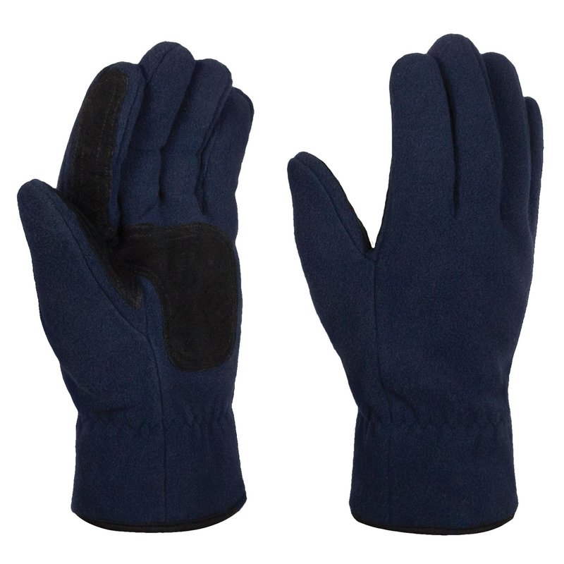 Shop Regatta Unisex Thinsulate Thermal Fleece Winter Gloves In Blue
