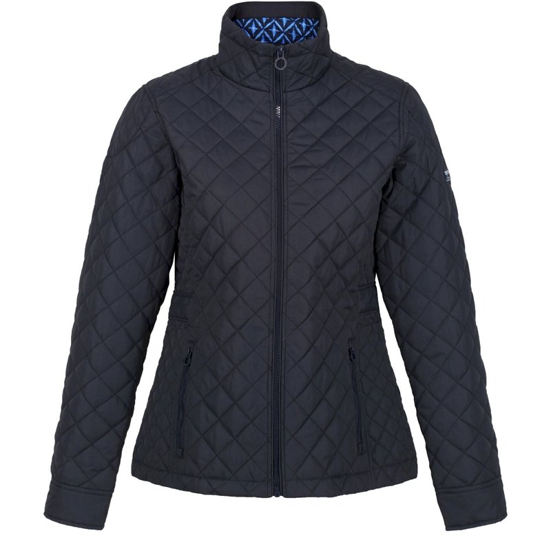 Regatta Womens Charleigh Quilted Insulated Jacket In Blue