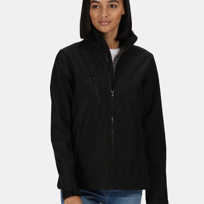Regatta Womens/ladies Ablaze 3 Layer Membrane Soft Shell Jacket In Black