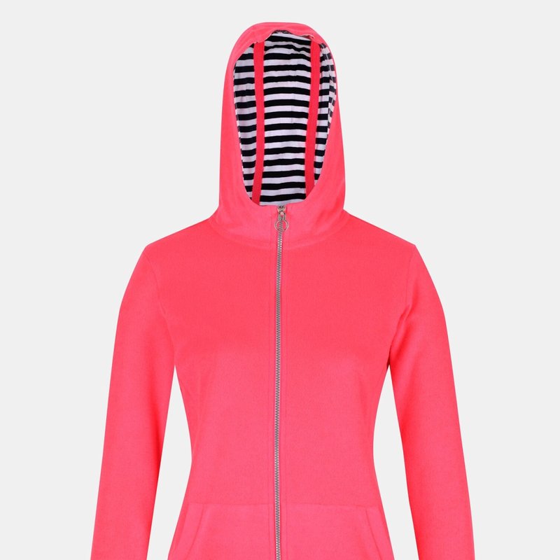 Regatta Womens/ladies Bayarma Full Zip Hoodie In Pink