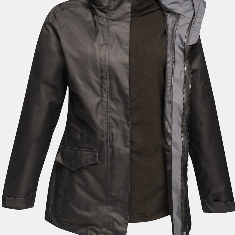 Shop Regatta Womens/ladies Benson Iii 3 In 1 Jacket In Black