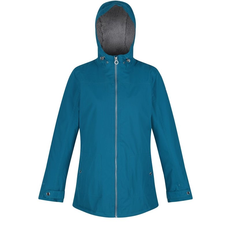 Regatta Womens/ladies Bergonia Ii Hooded Waterproof Jacket In Blue