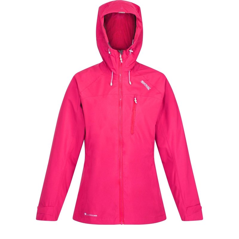 Regatta Womens/ladies Britedale Waterproof Jacket In Pink