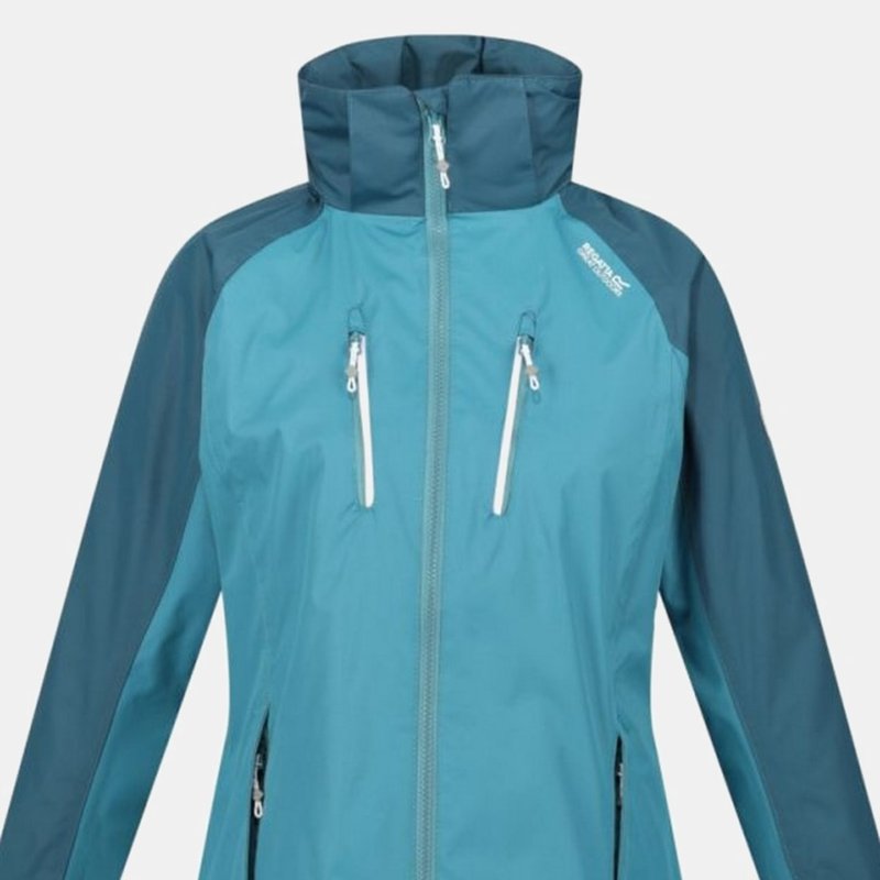 Regatta Womens/ladies Calderdale Iv Waterproof Jacket In Blue