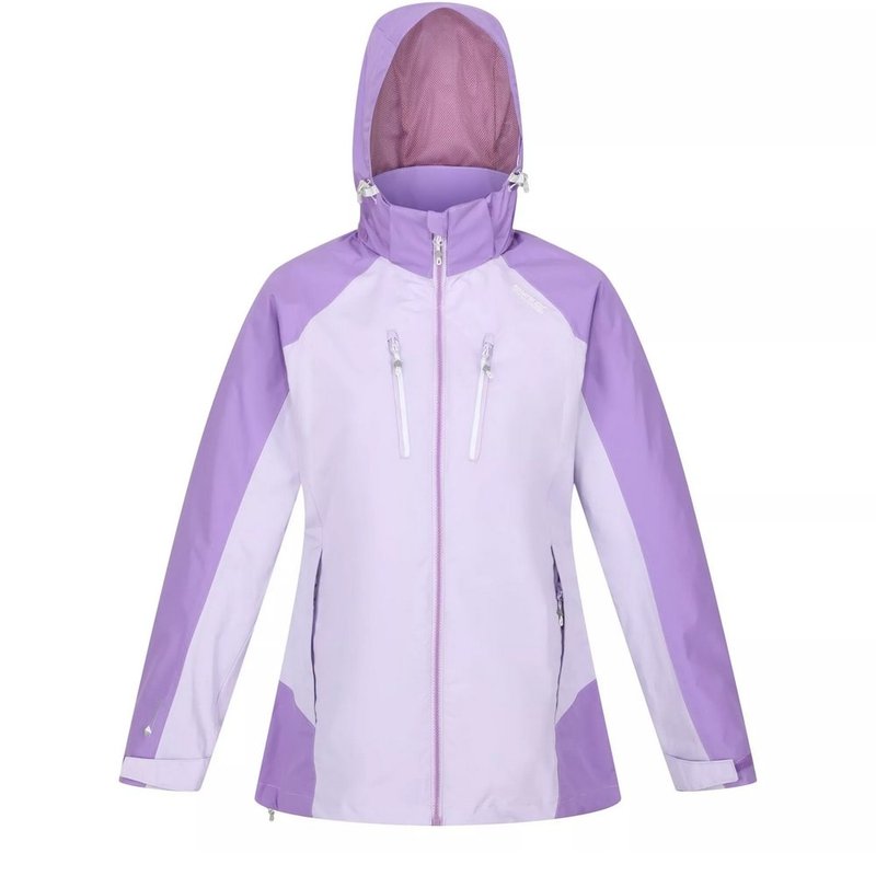 Regatta Womens/ladies Calderdale Iv Waterproof Jacket In Purple