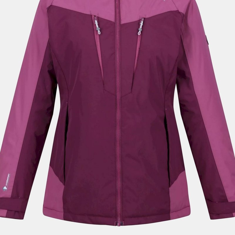 Regatta Womens/ladies Calderdale Winter Waterproof Jacket In Red