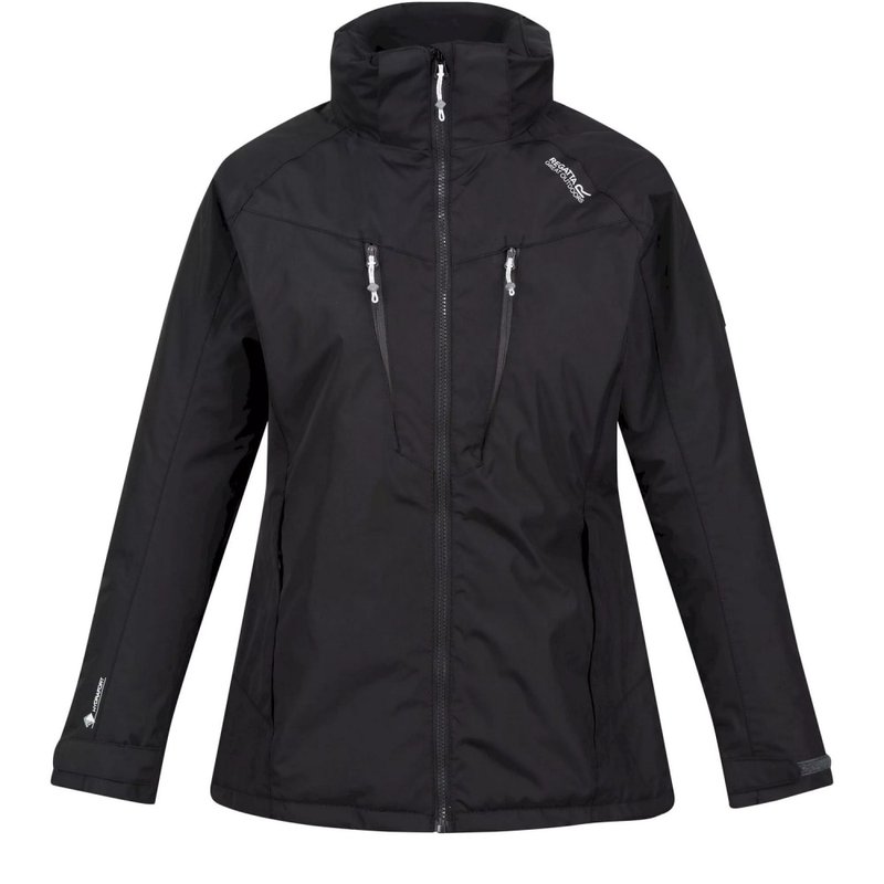 Regatta Womens/ladies Calderdale Winter Waterproof Jacket In Black