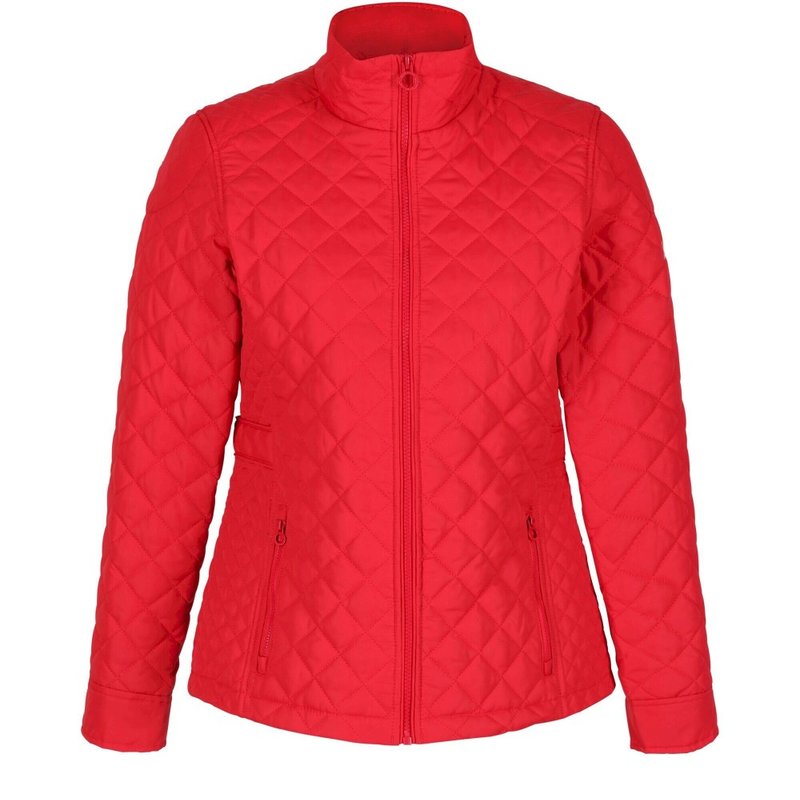 Regatta Womens/ladies Charleigh Quilted Insulated Jacket In Red
