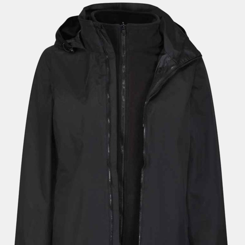 Shop Regatta Womens/ladies Classic Waterproof Padded Jacket In Black