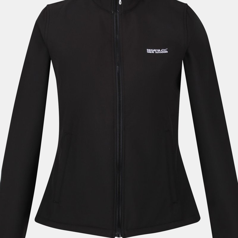 Regatta Womens/ladies Connie V Softshell Walking Jacket In Black