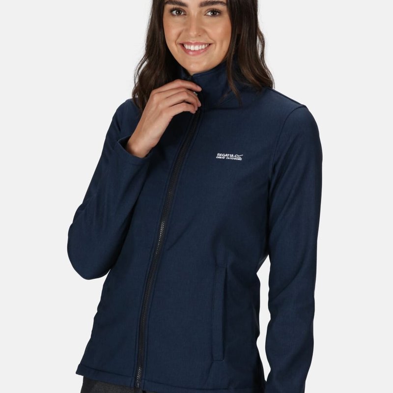 Regatta Womens/ladies Connie V Softshell Walking Jacket In Blue