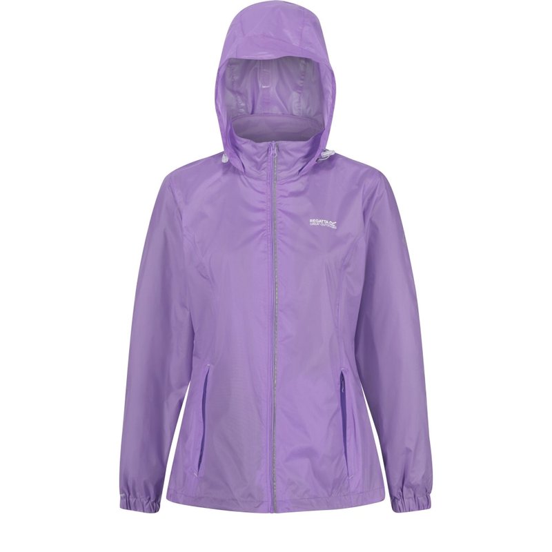 Regatta Womens/ladies Corinne Iv Waterproof Jacket In Purple