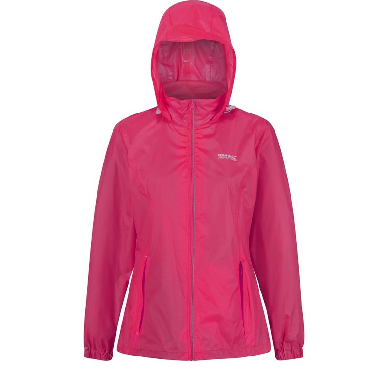 Regatta Womens/ladies Corinne Iv Waterproof Jacket In Pink